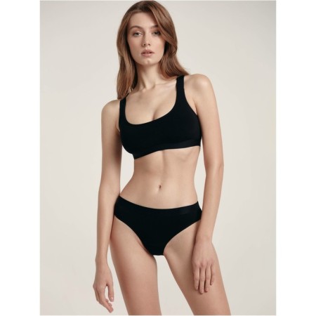 Female Bustier with cross straps Contte Elegant New Luxuries, size m, color Black