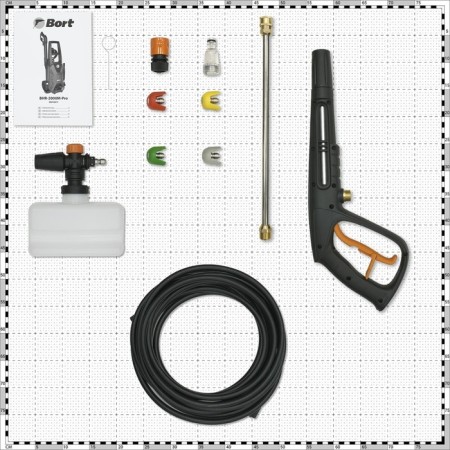 High pressure washing Bort BHR-2000M-Pro, 2000 watts, 120 bar, 450 l/h-5