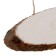 Wooden board for drawing and records, 30 × 12 × 1 cm, small cup + sponge