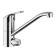 Zipponi Ara kitchen mixer, swivel pour out, color chromium