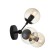 Sconces st. SL549.411.03. Stampo. 3x40 watts, E27, 33x31 cm, black color