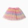 Children's skirt kaftan "gradient" pink, length 30 cm