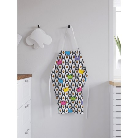 Apron kitchen with a photo print "Kingdom", adjustable, size OS-1