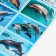 Decorative stickers "dolphins" 16x10 cm