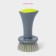 Brush for dishes with a high handle of the cylinder, 7 × 13 cm, color mix