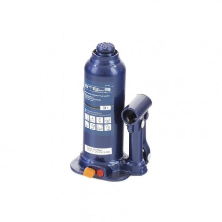 The jack of hydraulic bottle stels 51161, h lifting 188–363 mm, 3 tons-1