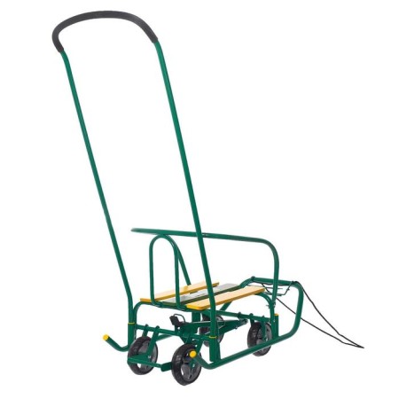 Sled "breeze 7 station wagon", green color-3
