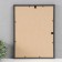 Photo frame Plastic "Mira" 30x40 cm, 641877-33, black with silver (plastic screen)