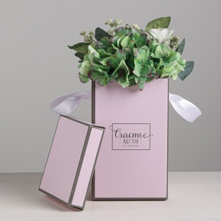 Gift Folding Box "Happiness is waiting for you", 14 x 23 cm