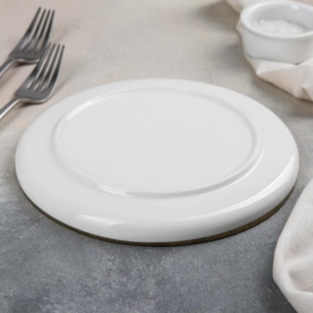 Poramic dining Black Style, D = 20 cm, white and black color-2