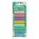 Bookmarks with adhesive edge plastic 12x45 mm, Erichkrause "Pastel Bloom", 160 sheets 8 colors