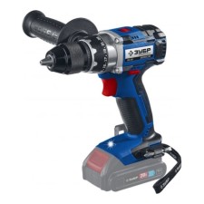 Drill-shuruvret bison DB-201, 20 V, without battery and ZU, BZP, 1-13 mm, Li-lon, 0–500/0–1800 rpm