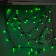 Garland “thread” 10 m with nozzles “balls 1.5 cm”, IP44, dark thread, 100 LED, green glow, 8 modes, 220 V
