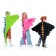 Carnival set "Pink Dragon", cloak and mask