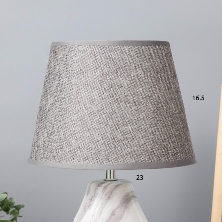 Aletta table lamp E14 40W gray 22x22x38 cm Risalux-3