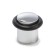 Door stop U302CP, D = 27 mm, h = 40 mm, chromium color