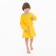Yellow bathrobe/tiger, height 104, maistra, 100% cotton
