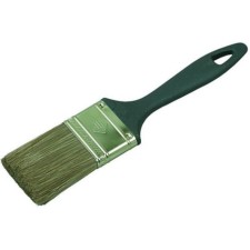 Brush flat bison 4-01011-063, natural bristles, plastic pen, 63mm