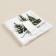 SL Home "Christmas Trees" 40x70 cm, linen 100%, 180 g/m2