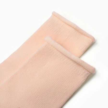 Nosk children's minku with stacks, peach color, 7-10 cm-1