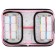 Penal 1 section, 130 x 210 x 40 mm, 2 folding strips, fabric, calligrata top, Content "Anime Sakura"