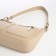 Female bag Textura, small size, beige color