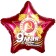 Foil ball 21 "" May 9. Happy Victory Day! ", Star