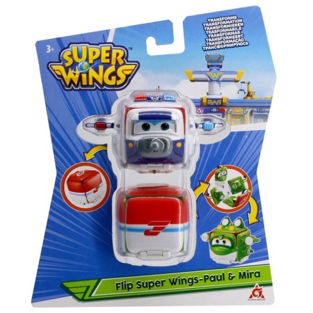 Super Wings toy "Paul and Peace"-1
