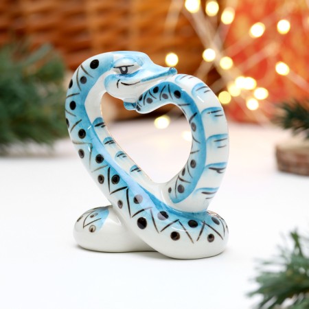 Souvenir "Snake Love", 10 cm, porcelain-2