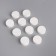 A set of cosmetic face masks, in tablets, 10 pcs, white color