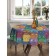 The tablecloth “Bright colored cats”, round, Saten, d = 150 cm
