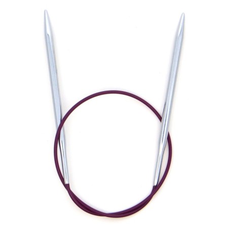 Knitting needles, circular, d = 4 mm, 8.5/40 cm