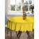 The tablecloth on the table "Texture of the Sun", round, Saten, d = 150 cm