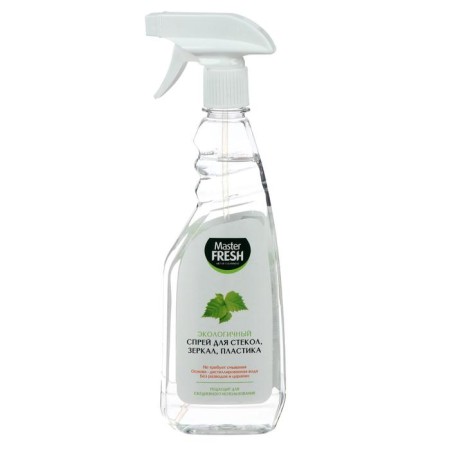Ecological spray Master Fresh for glasses, mirrors, plastic, 500 ml