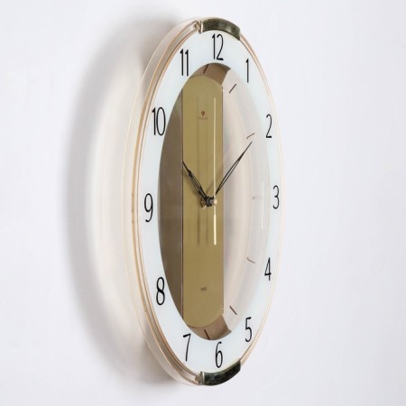 Wathery clock, interior, silent, d-34 cm-2