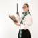 Set for magic "Young Wizard" (wand+ scarf)