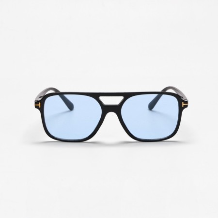 Sunscreen glasses, UV 375, Linza 4.4 x 5.5 cm, width 14.7 cm, pipe 14.2 cm, blue-3