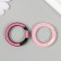 Carabiner Metal "Ring. Insert" mix 3.6x3.6 cm