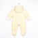 The jumpsuit is insulated, yellow color, height 74