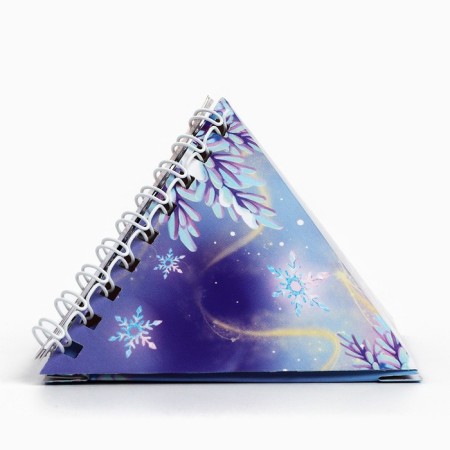 Calendar 2025 Triangular desktop on the "Magic Year" spring, 7.4 x 8.5 cm-3