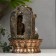 The desktop fountain from the network, backlight "Buddha in the arch with waterfall" 30x21x21 cm