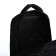 Youth backpack from textiles, 2 parts with lightning, 4 pockets, black/blue color