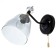 Bra "Cleo" E27 40W black 27x13x21cm