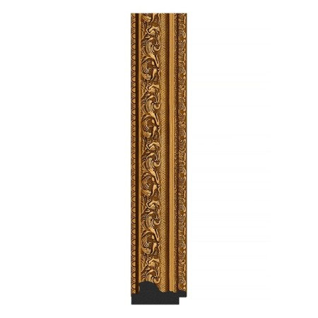 Mirror in the baguette frame, vignette aged gold 56 mm, 60x80 cm-2
