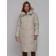 Coat insulated winter female, size 44, color light gray