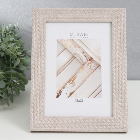 Photo frame plastic "Mira" 15x21 cm, 651740-6, (plastic screen)-4