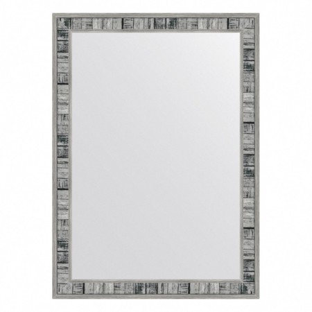EvoFORM mirror in a baguette frame, 50 mm, 52x72 cm, color aged tree