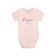 Body children's with short sleeve "Goroshinka", height 92 cm, peach color
