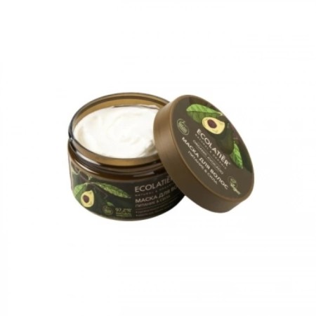 Hair mask Ecolatier Organic Avocado "Nutrition & Strength", 250 ml