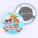 The settling icon for the graduation "Graduate of the kindergarten", D = 5.6 cm